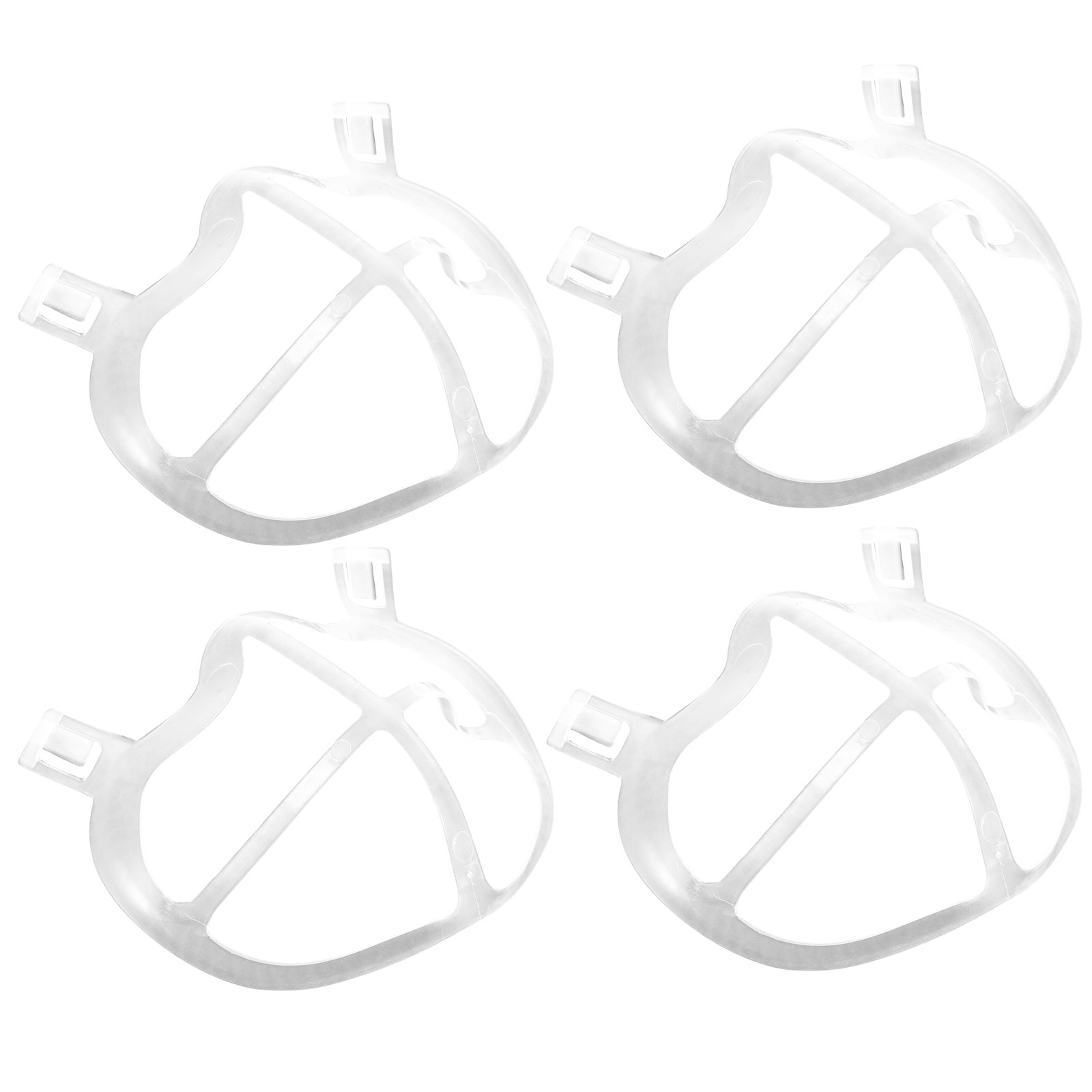Silicone Mask Bracket - 10 Stück Silikon-Maskenhalter, innere Stützhalterung, 3D-Gesichtspassform,