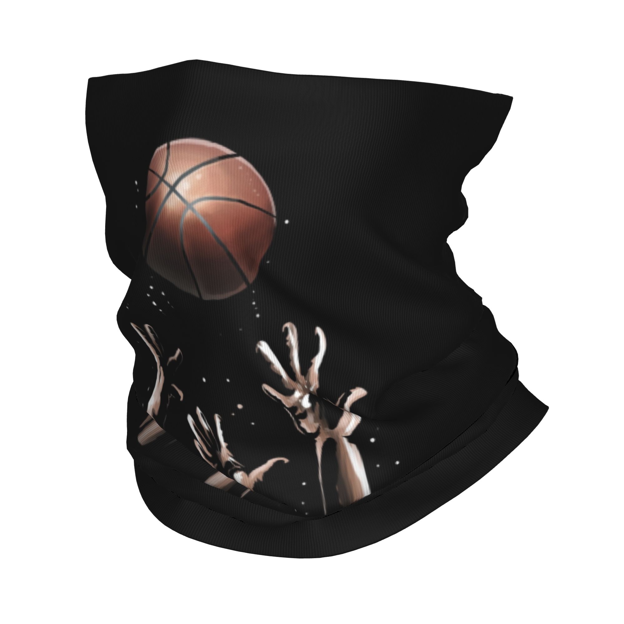 Neck Gaiter Face Cover - Maßgefertigtes Basketball-Sprungbandana, UV-Schutz Gesichtsschutz, Sportlicher Halstuch