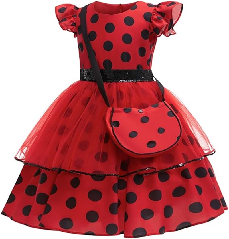 Mädchen Cosplay Kostüm Polka D – Kids Face Mask Bewertung und Preis