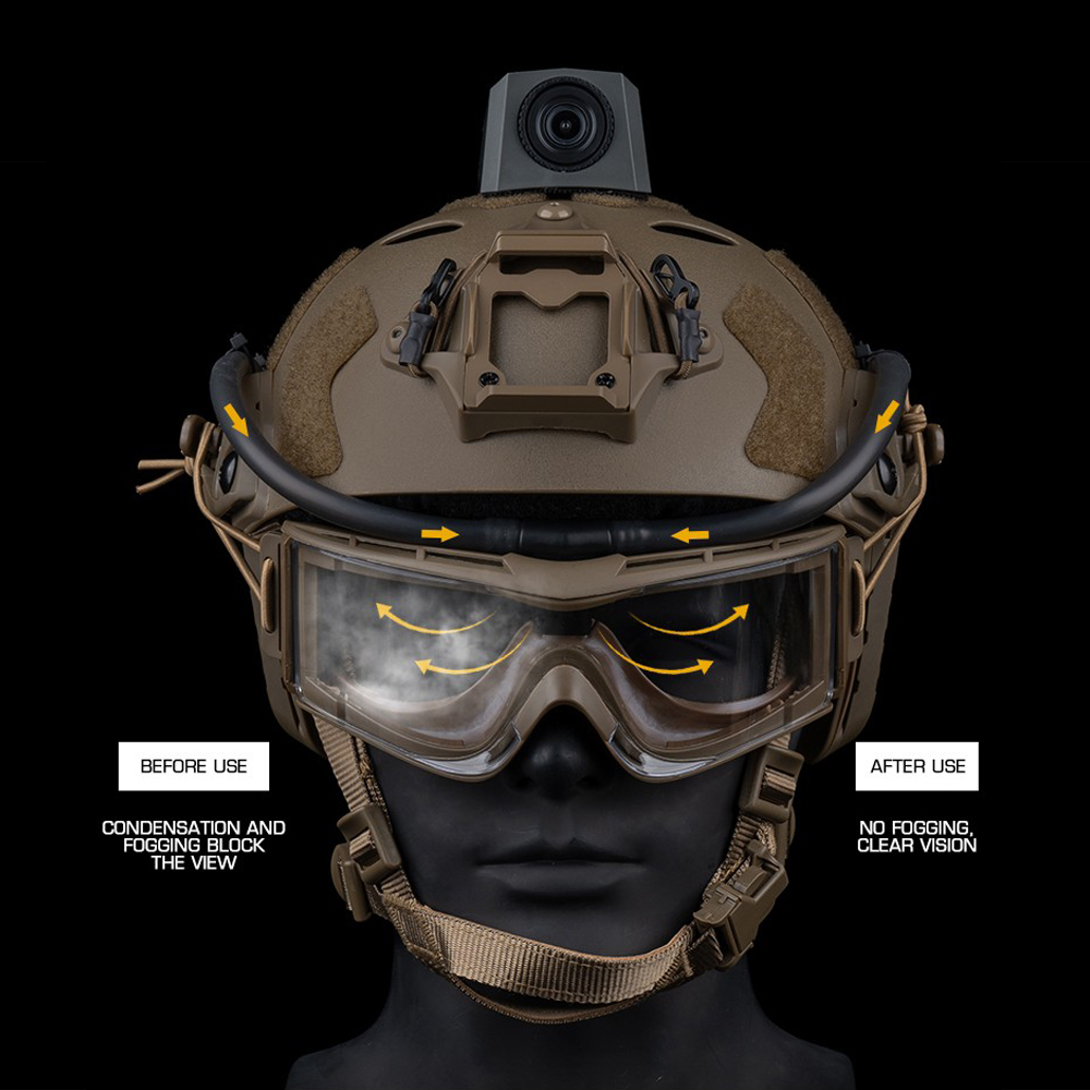 Taktische Schutzbrille Defogge – Anti Pollution Mask Bewertung und Preis