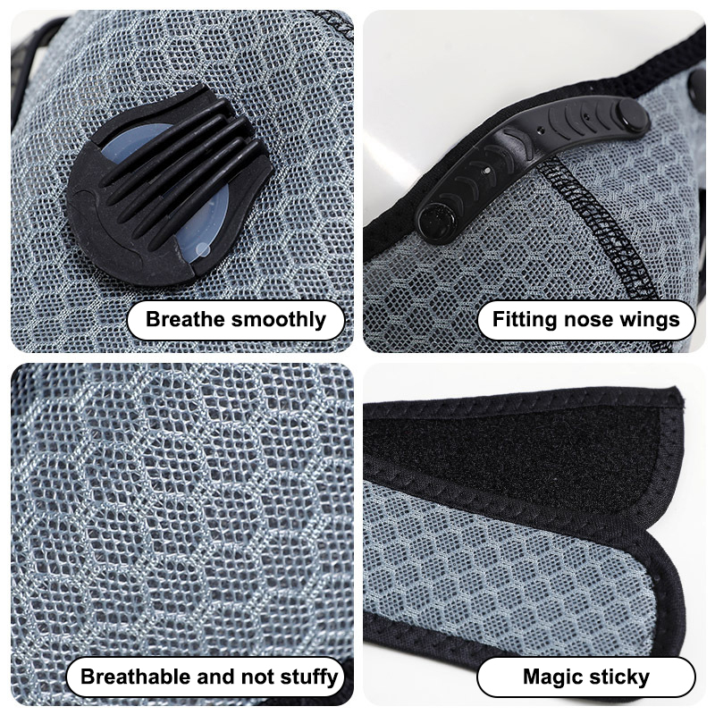Neue Fahrrad-Gesichtsmaske mit – Anti Pollution Mask Bewertung und Preis
