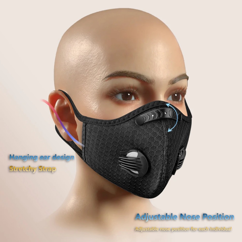 1 Stück Fahrradmaske mit Aktiv – Anti Pollution Mask Bewertung und Preis
