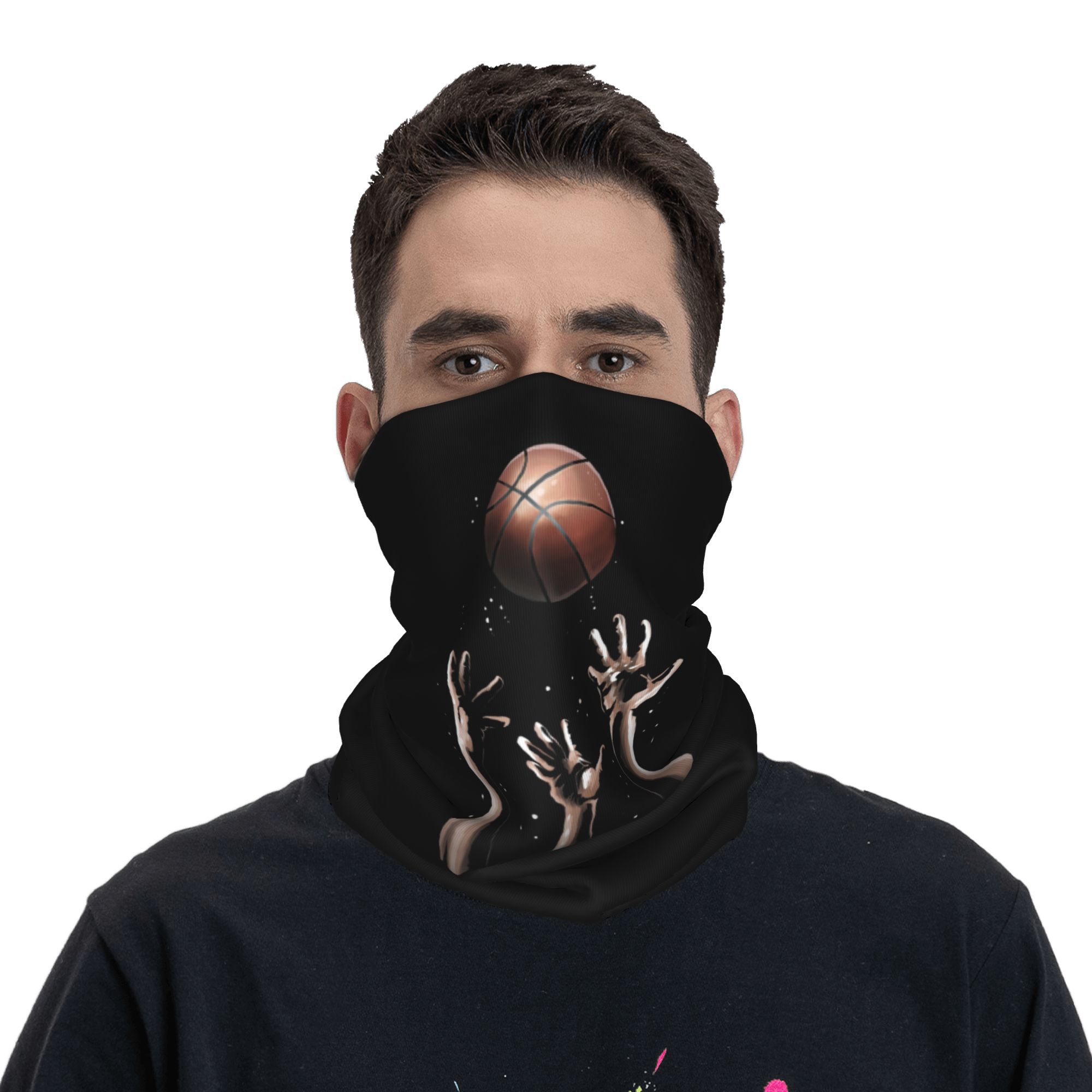 Maßgefertigtes Basketball-Spru – Neck Gaiter Face Cover Bewertung und Preis