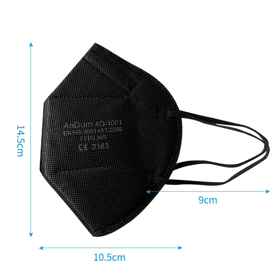 5 Stück FFP2-Maske, CE-zugelas – Anti Pollution Mask Bewertung und Preis