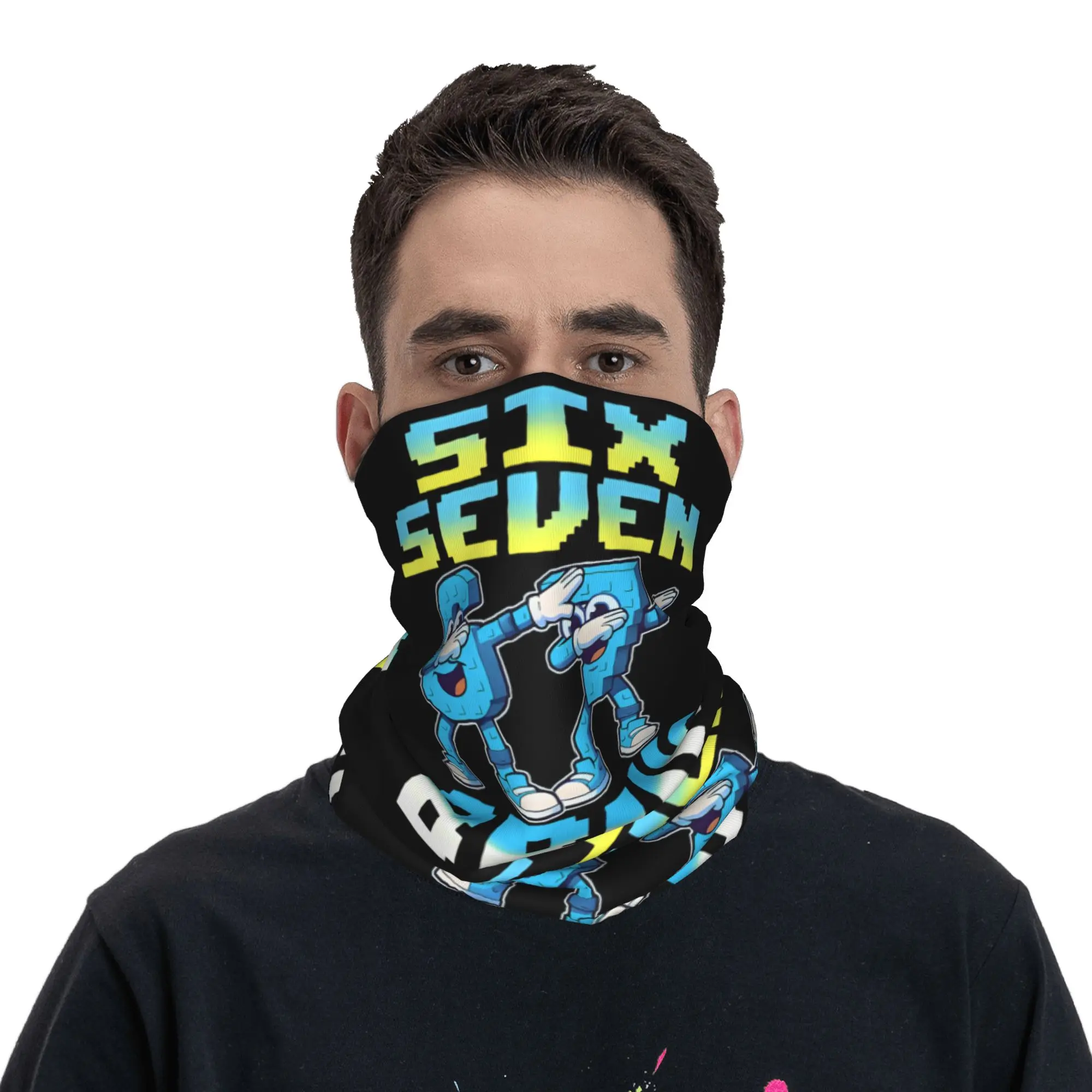 67 Six Seven Meme 6 7 Italian  – Neck Gaiter Face Cover Bewertung und Preis